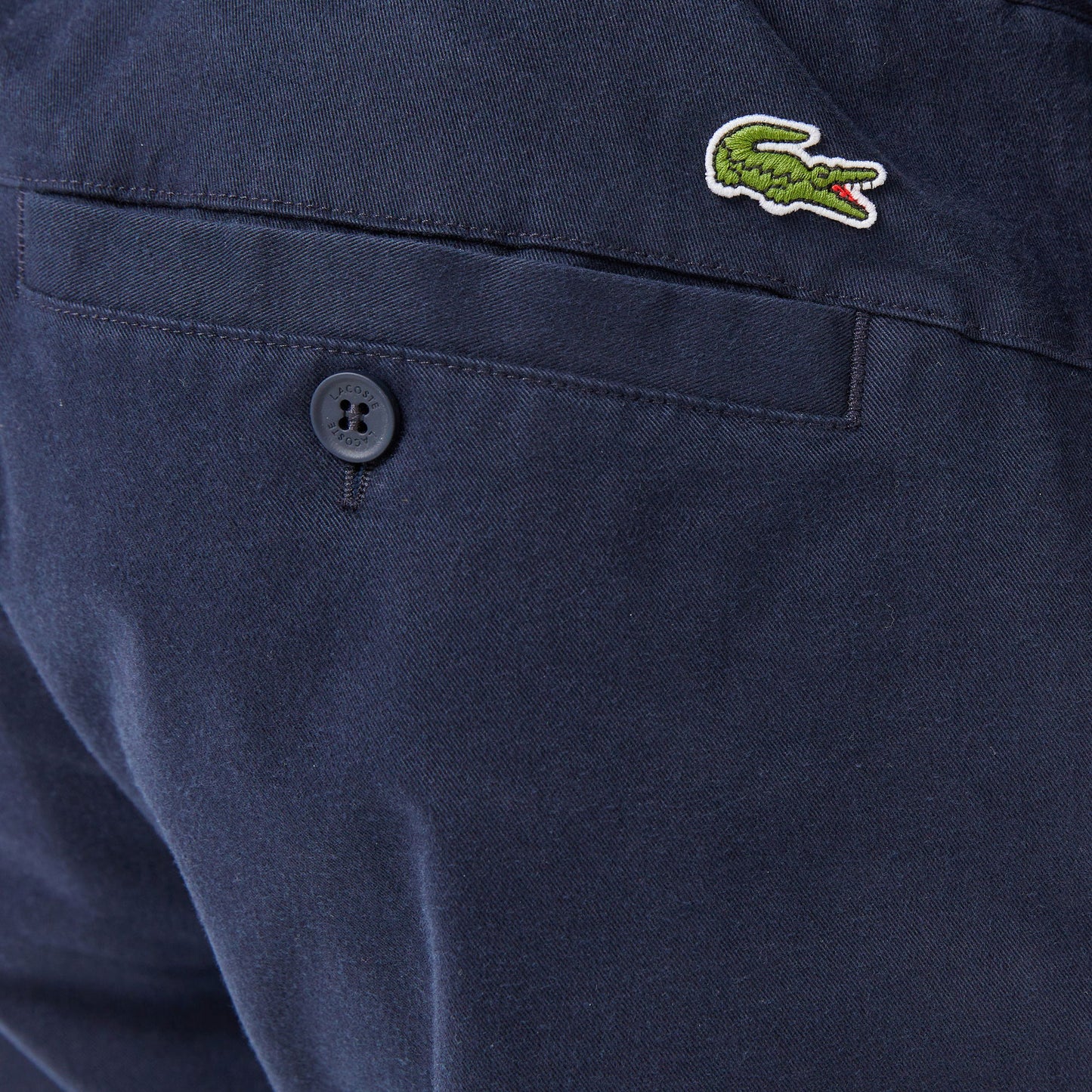 Lacoste Erkek Slim Fit Lacivert Chino Pantolon