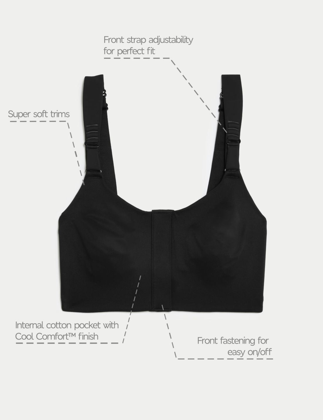 Body Soft: Pamuklu Ameliyat Sonrası Sütyeni