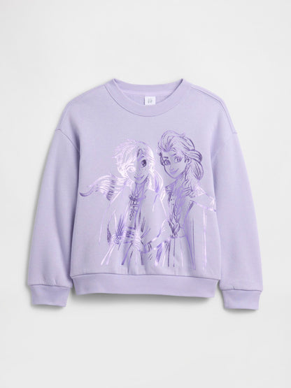 Mor Gap × Disney Minnie Mouse Grafik Sweatshirt