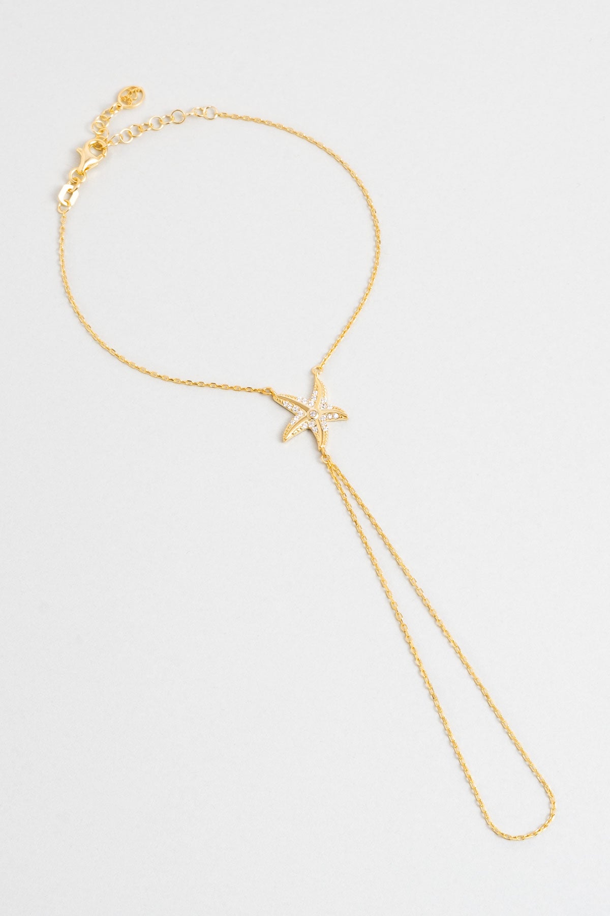 Deniz Yıldızı 18 Ayar Sarı Altın Kaplama 20 Cm Gümüş Şahmeran 1169820144