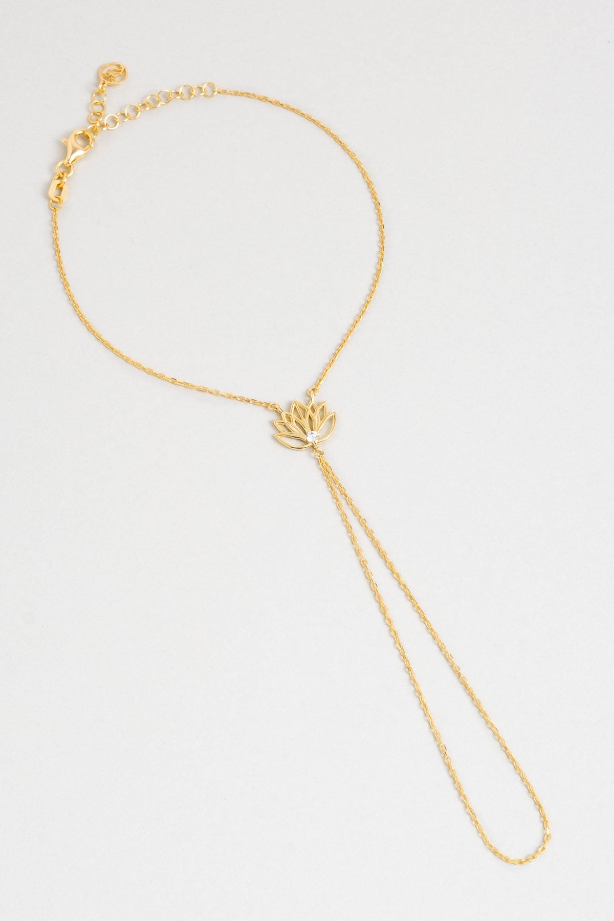 Nilüfer 18 Ayar Sarı Altın Kaplama 19 Cm Gümüş Şahmeran 1169830144