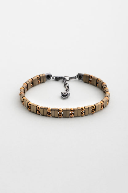 Hematit Taşlı Oksitli 20 Cm Gümüş Erkek Bileklik 1170326637