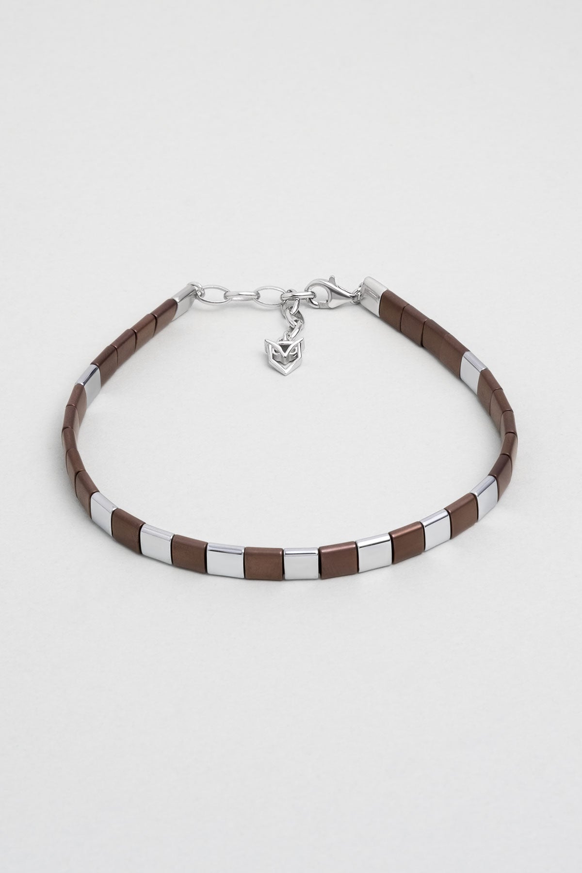 Hematit Taşlı 21 Cm Gümüş Erkek Bileklik 1170601199