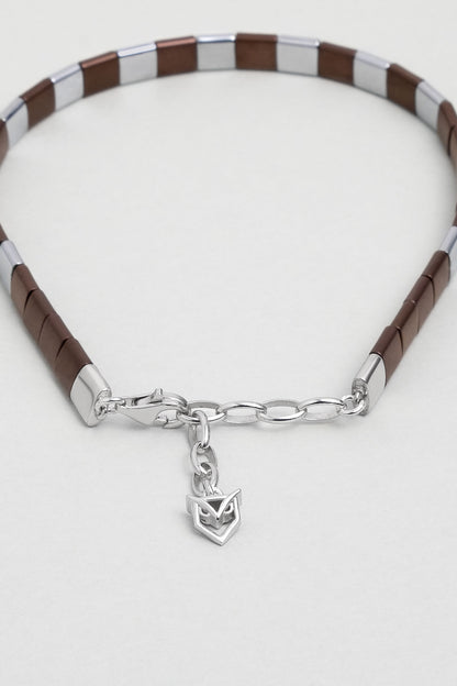 Hematit Taşlı 21 Cm Gümüş Erkek Bileklik 1170601199