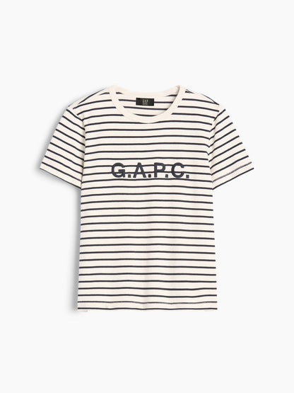 Beyaz Gap × A.p.c. Logo T-shirt