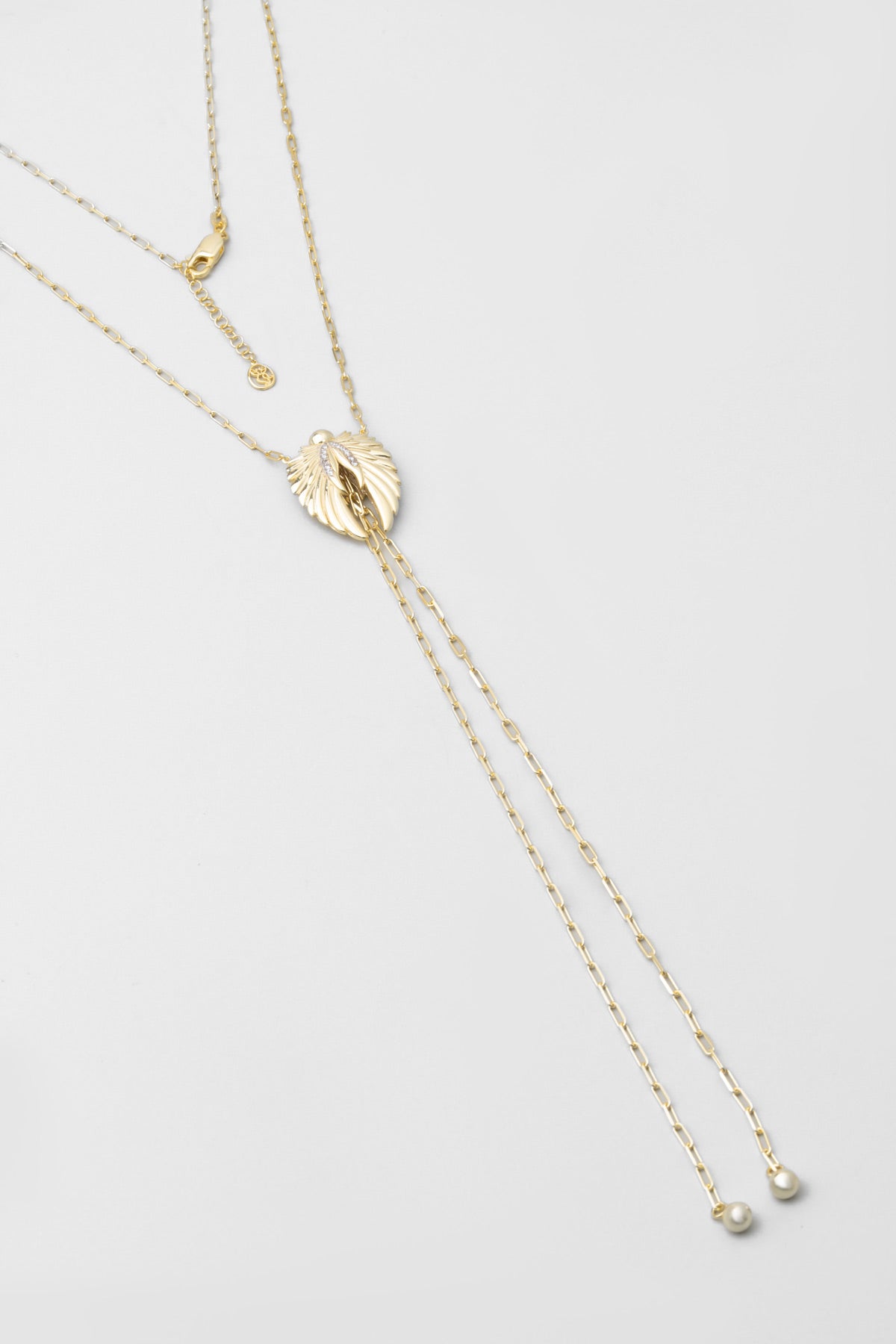 Melek Kanadı 18 Ayar Sarı Altın Kaplama 60 Cm Gümüş Y Kolye 1177270144