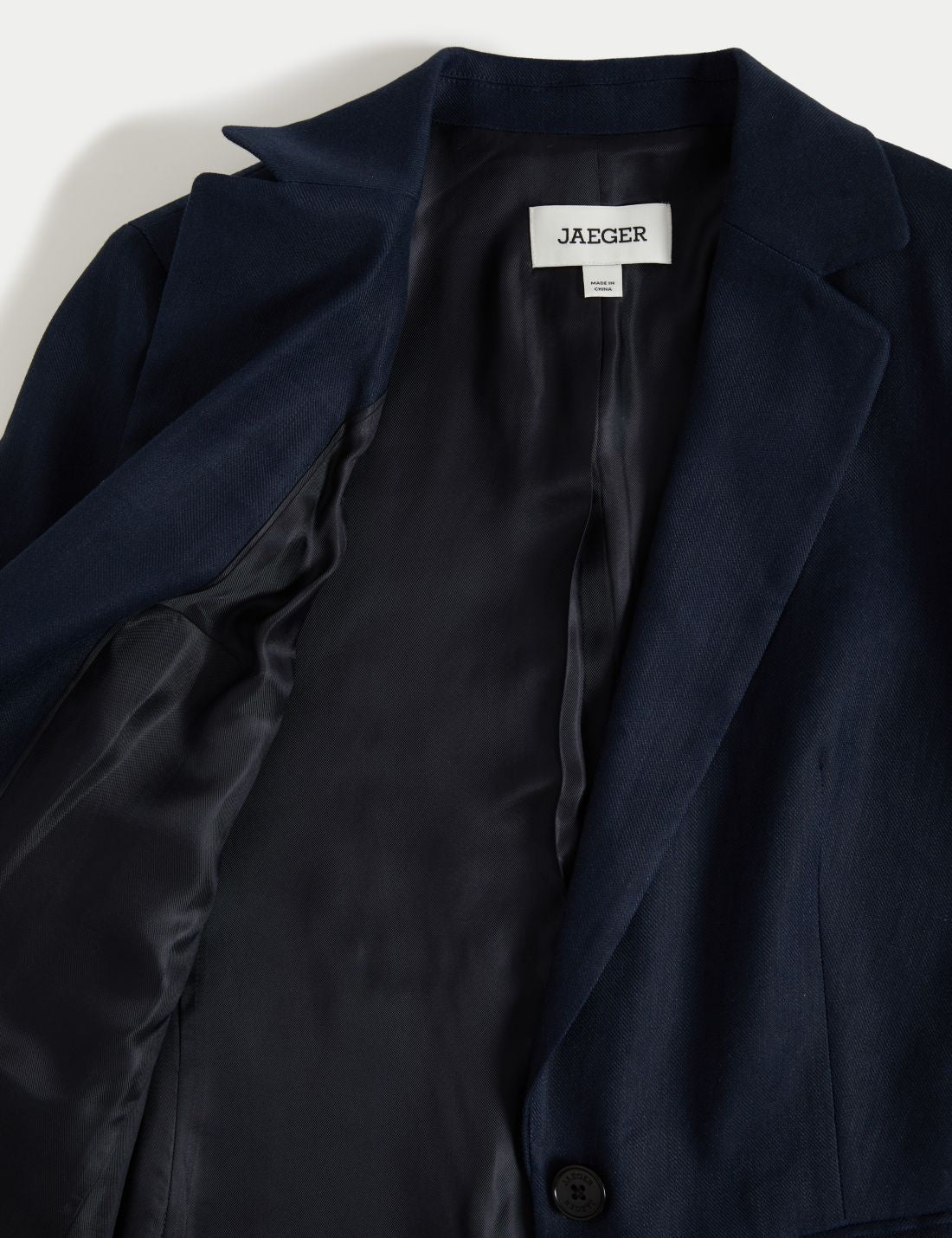 Regular Fit Keten Blazer Ceket