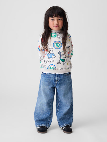 Kırık Beyaz Vintagesoft Sweatshirt