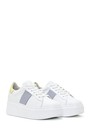 Beyaz Kadın Deri Dolgu Topuk Sneakerbeyaz Kadın Deri Dolgu Topuk Sneaker -        23sfd370418
