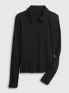 Kahverengi Henley Polo T-shirt