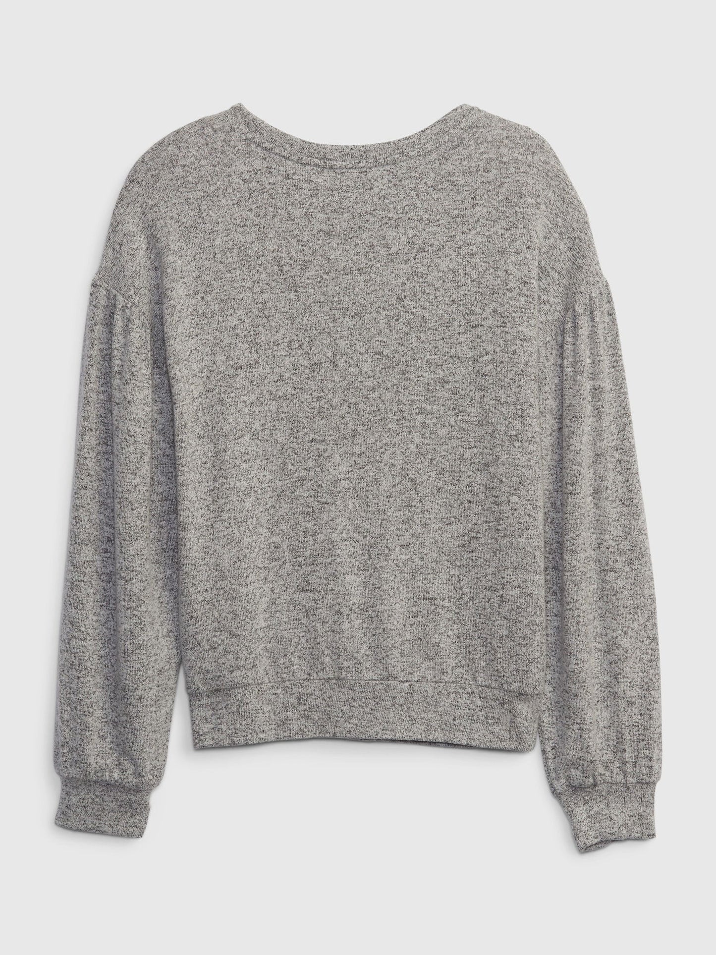 Gri Softspun Dolman Uzun Kollu T-shirt
