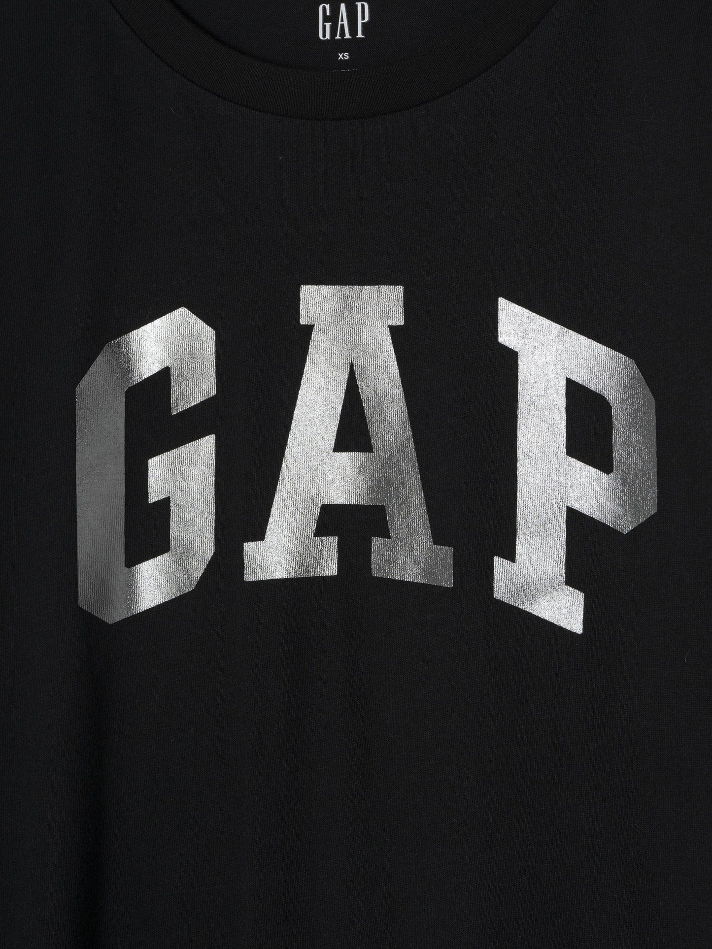 Siyah Gap Logo T-shirt
