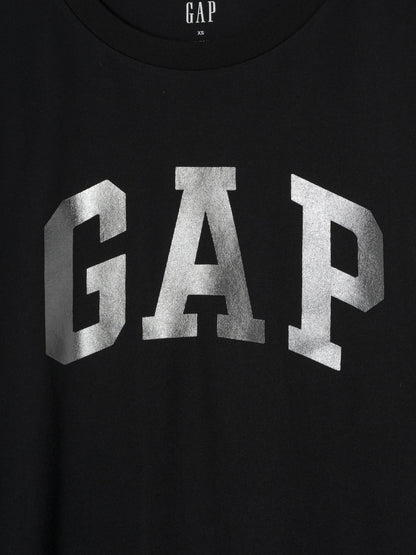 Siyah Gap Logo T-shirt