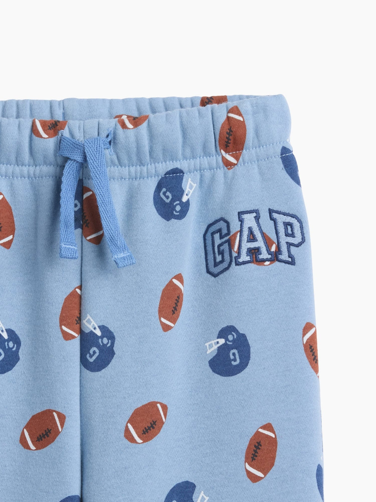 Açık Mavi Relaxed Pull-on Logo Jogger Eşofman Altı