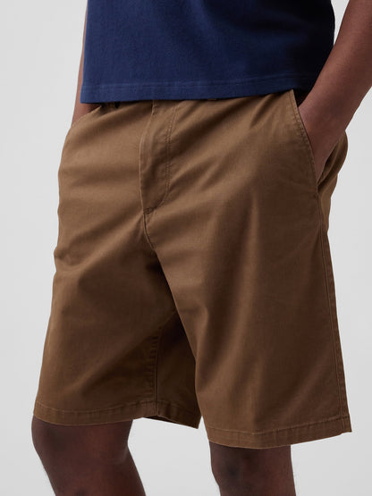 Kahverengi Essential Khaki Şort