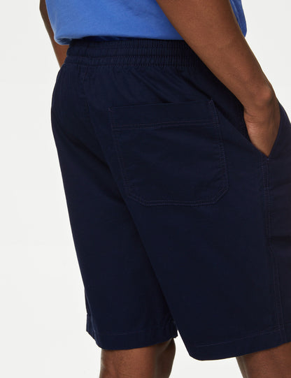Saf Pamuklu Regular Fit Şort