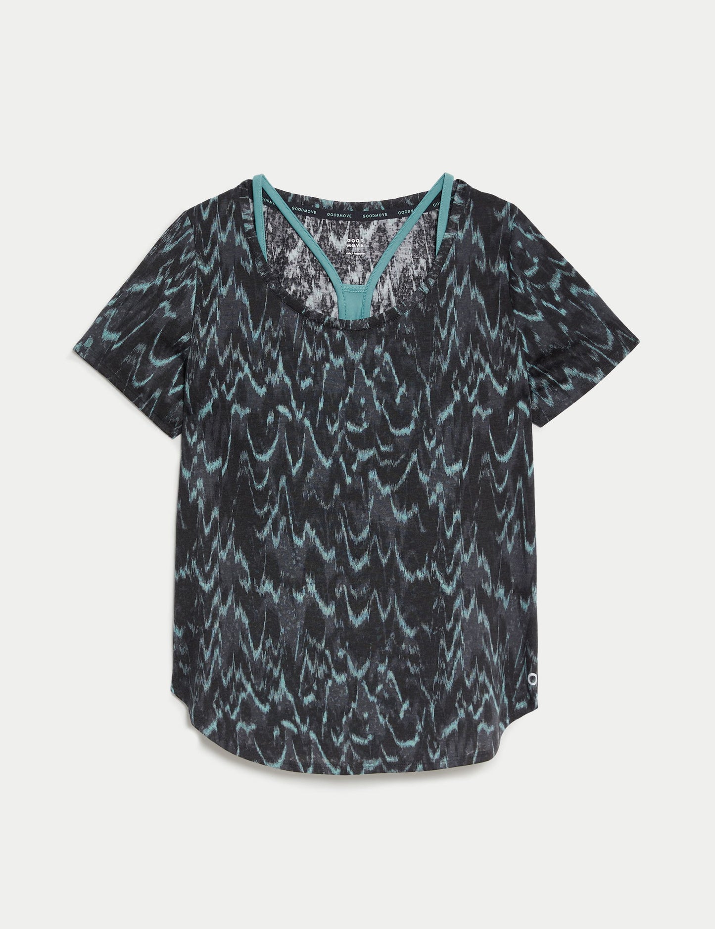 Desenli Yuvarlak Yaka T-shirt Seti