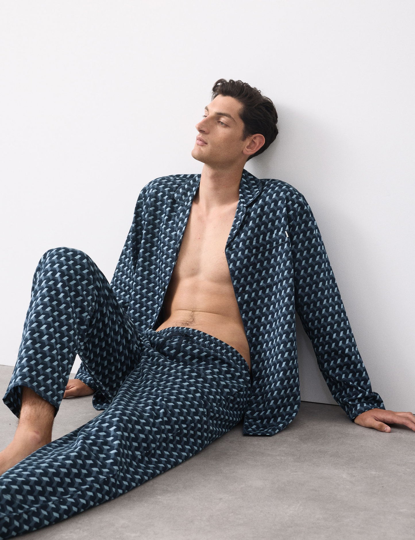 Pamuk Karışımlı Pijama Üstü