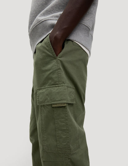 Slim Fit Ripstop Kargo Pantolon