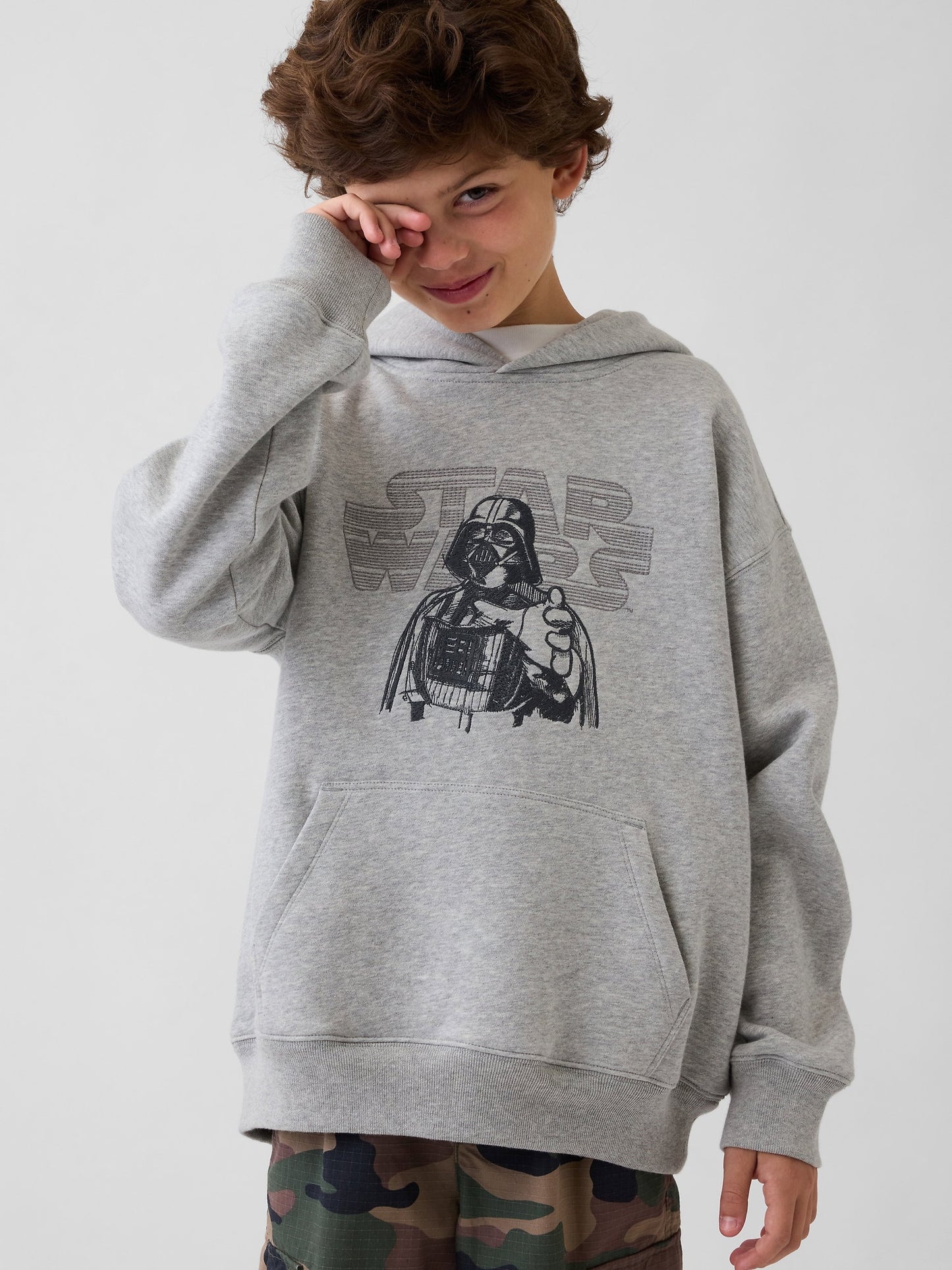 Gri Star Wars Vintagesoft Relaxed Sweatshirt