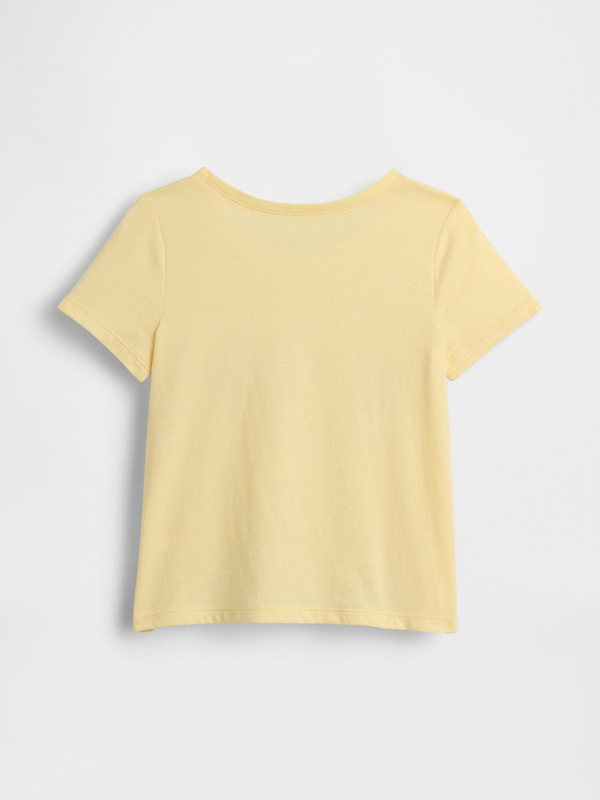 Açık Sarı Logo T-shirt