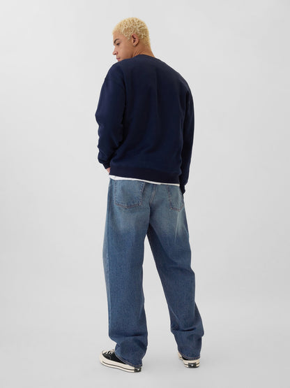 Mavi Baggy Jean Pantolon