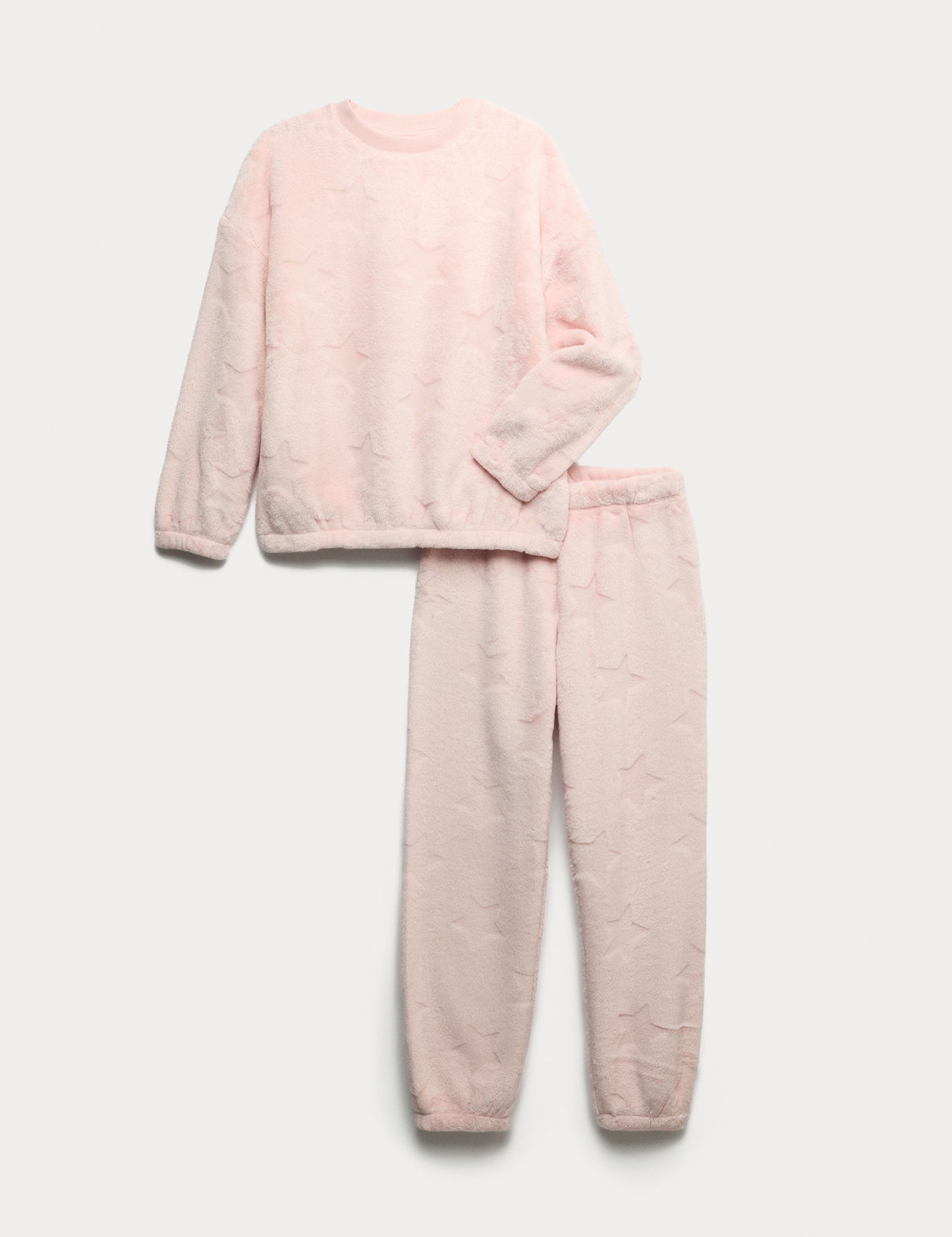 Yıldız Desenli Polar Pijama Takımı (1-16 Yaş)