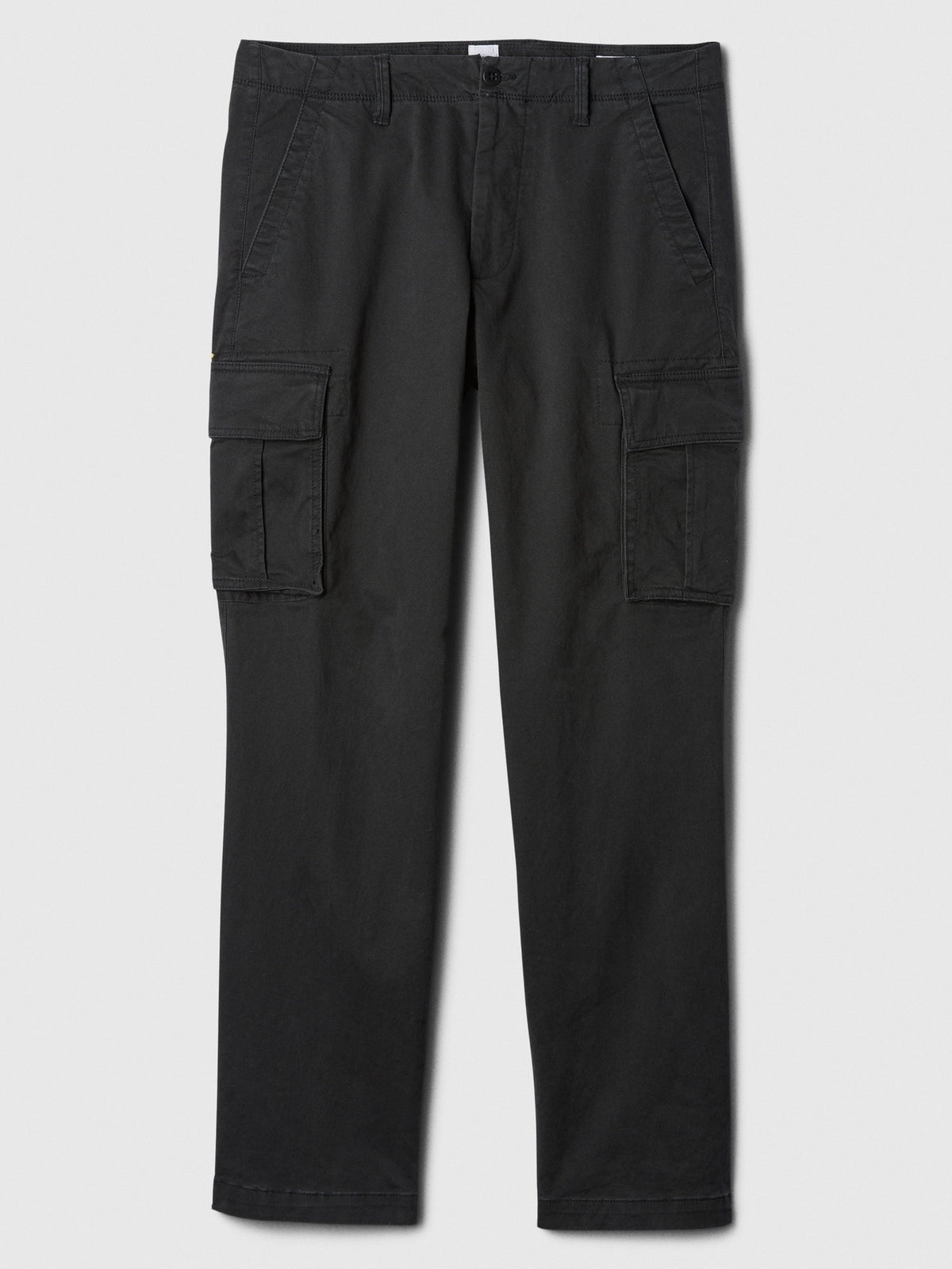 Siyah Gapflex Straight Kargo Washwell™ Pantolon