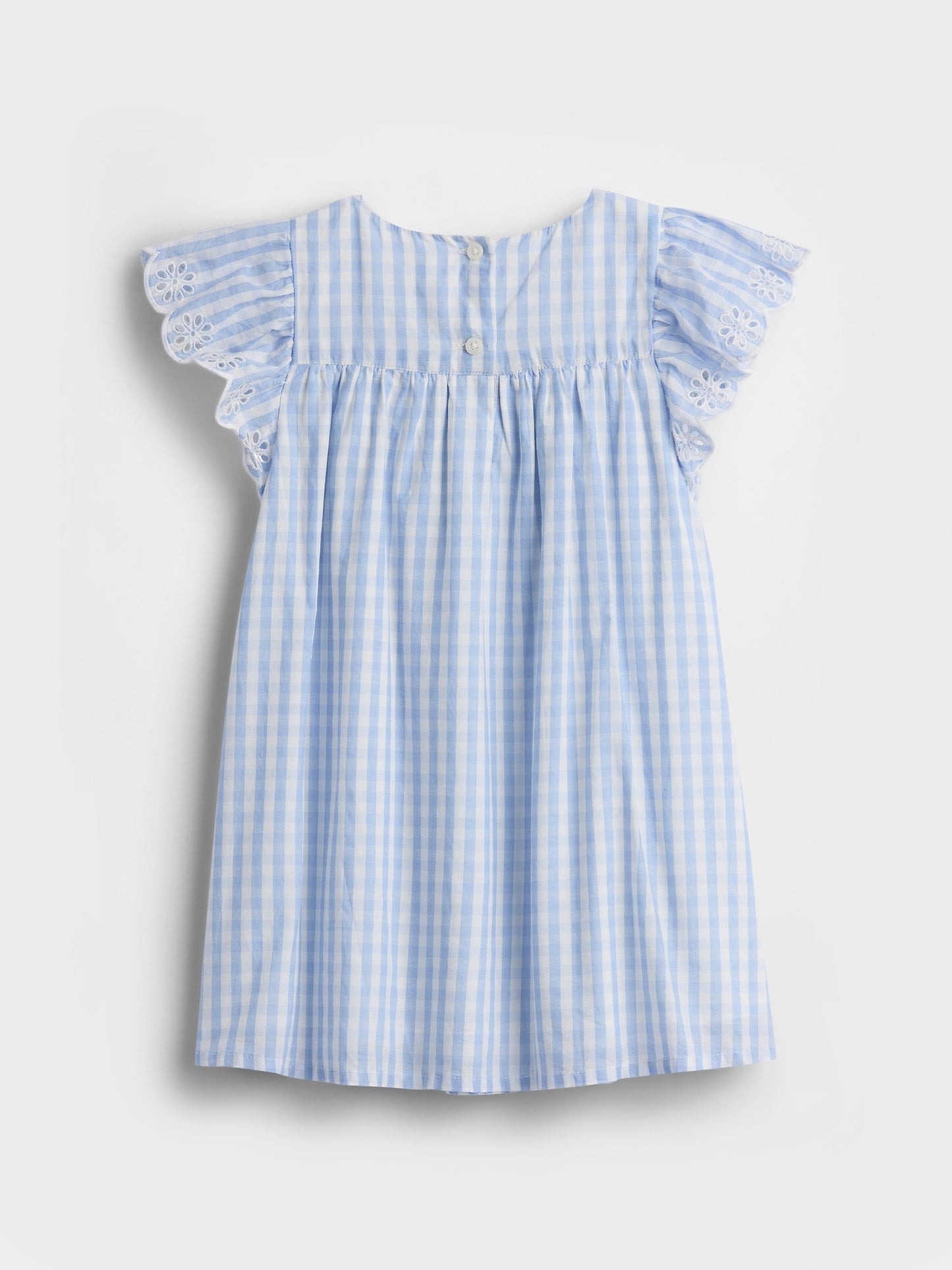 Mavi Baby & Toddler Eyelet Gingham Elbisesi
