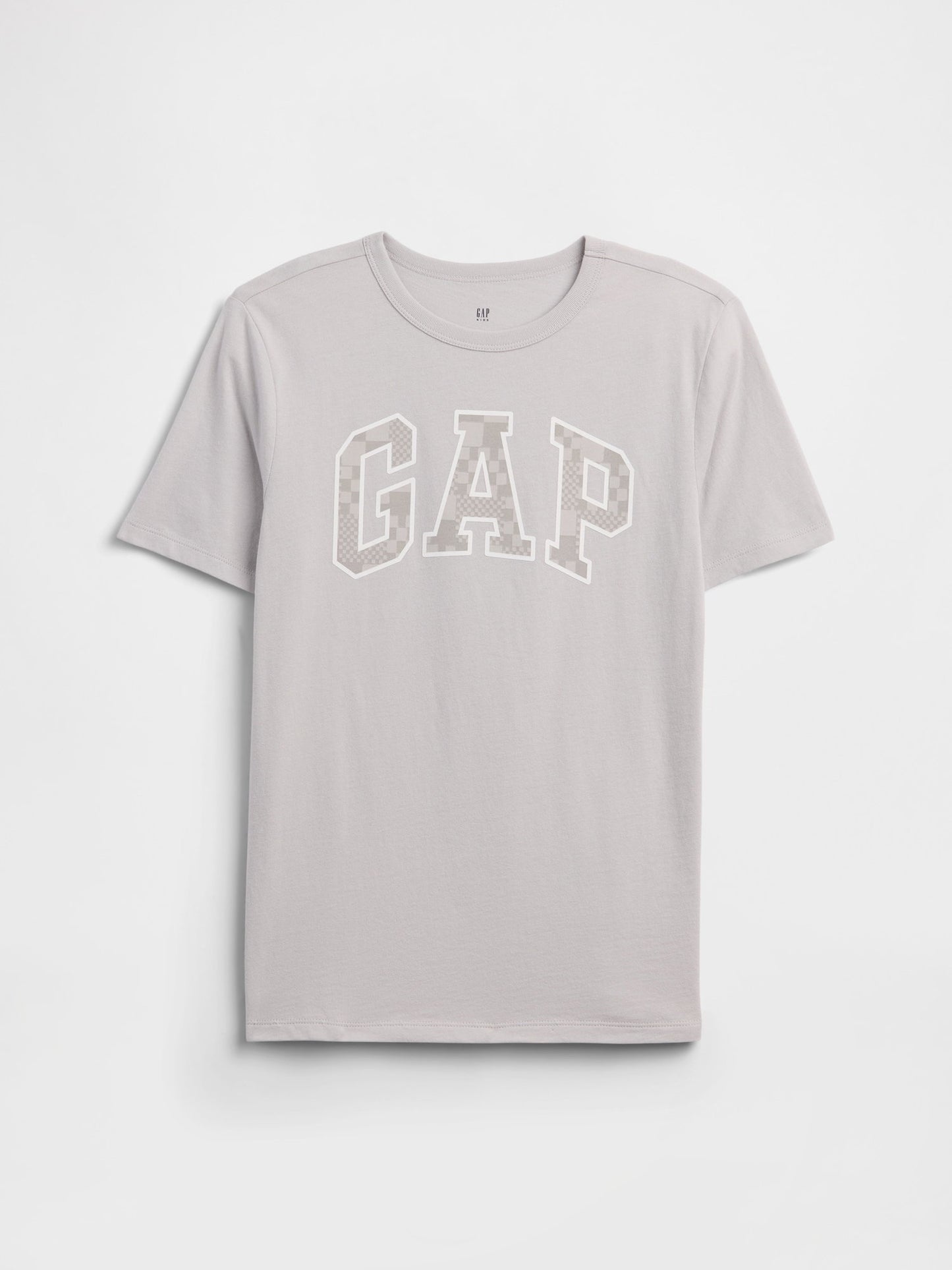 Açık Gri Gap Logo T-shirt