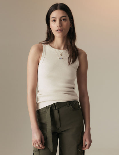 Fitted Fit Halter Yaka T-shirt