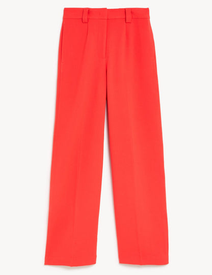 Yüksek Bel Wide Leg Pantolon