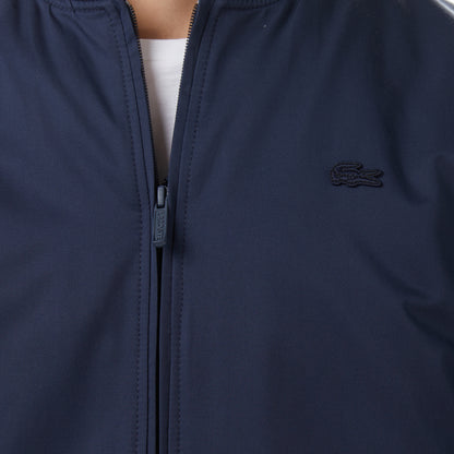 Lacoste Erkek Dik Yaka Lacivert Bomber Ceket
