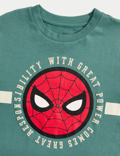 Saf Pamuklu Spider-man™ Pijama Takımı (1–8 Yaş)