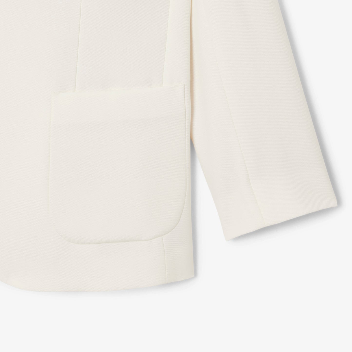 Lacoste Kadın Relaxed Fit Krem Blazer