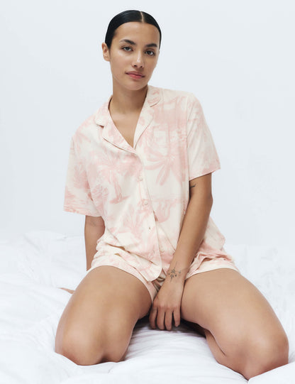 Desenli Pijama Takımı