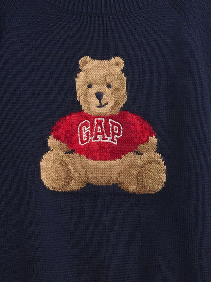 Lacivert Brannan Bear Logo Sweatshirt
