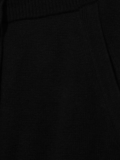Siyah Cashsoft Triko Pantolon