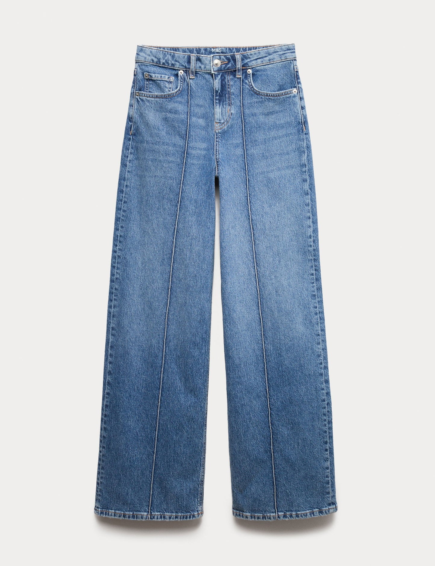 Geniş Paça Kot Pantolon