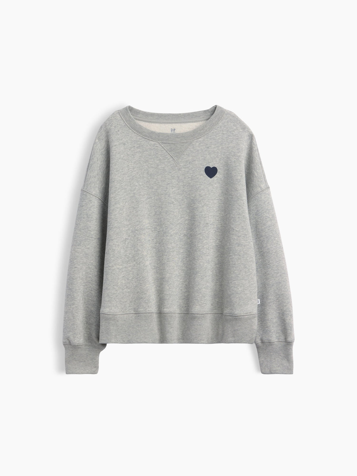 Gri Vintagesoft Oversized Split Hem Sweatshirt
