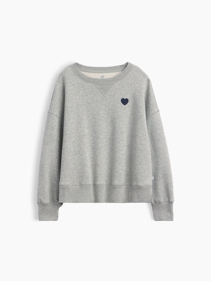 Gri Vintagesoft Oversized Split Hem Sweatshirt