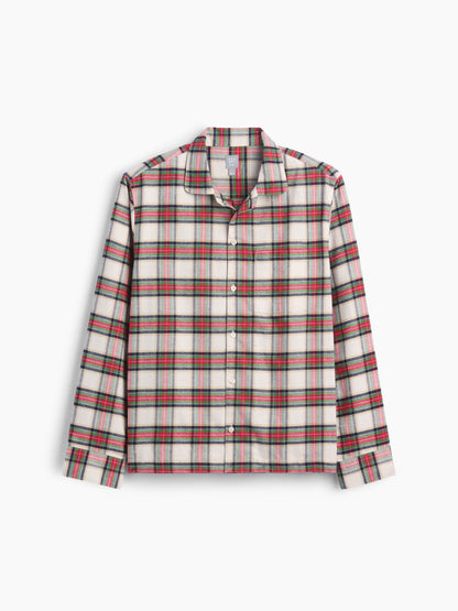 Çok Renkli Softest Flannel Gömlek Pijama Üstü