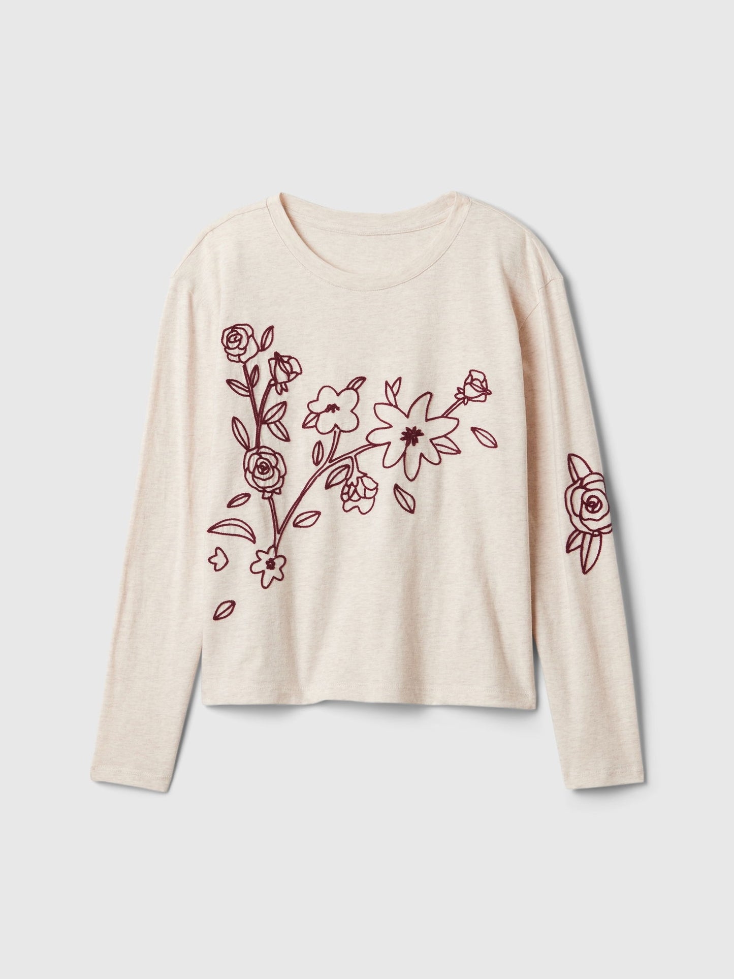 Bej Grafik T-shirt
