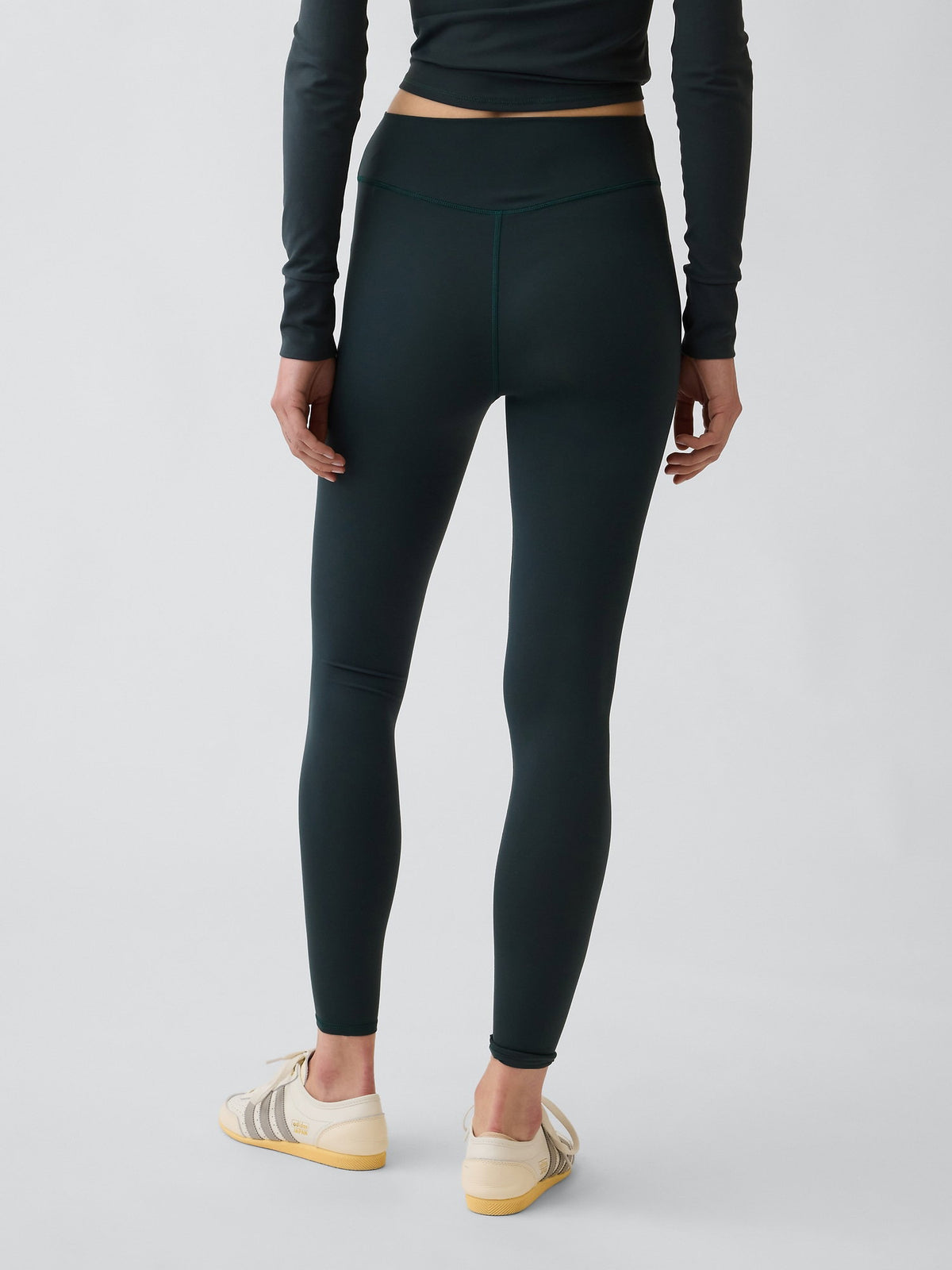 Yeşil Gapfit Smooth High Rise Tayt
