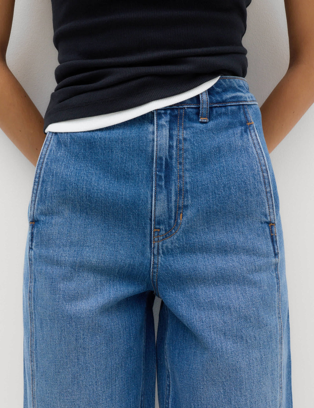 Pamuklu Carrot Leg Jean Pantolon