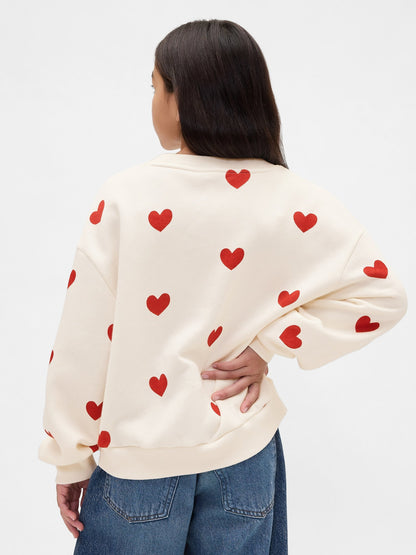 Beyaz Vintagesoft Dolman Sweatshirt