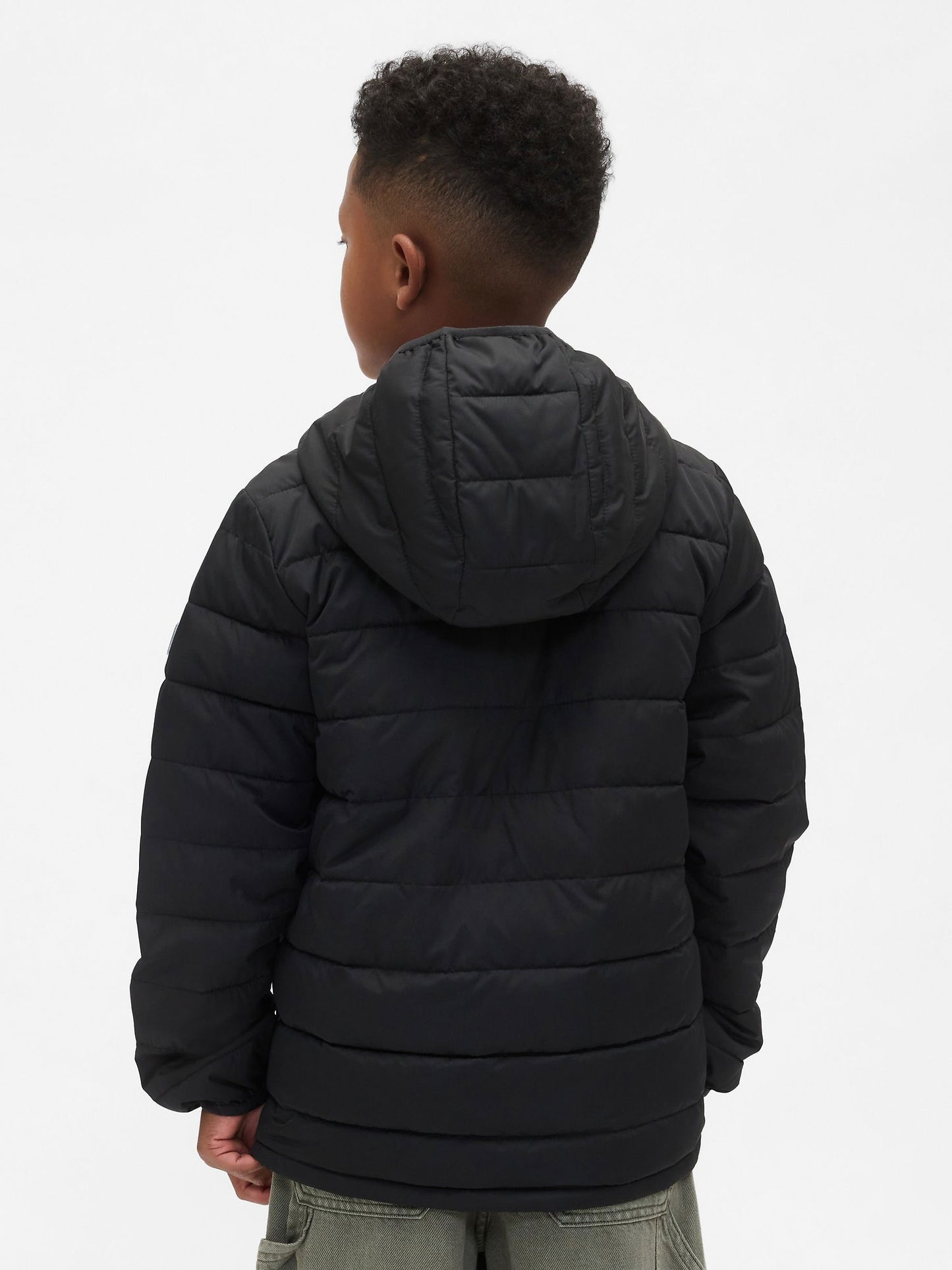 Siyah Coldcontrol Şişme Puffer Mont