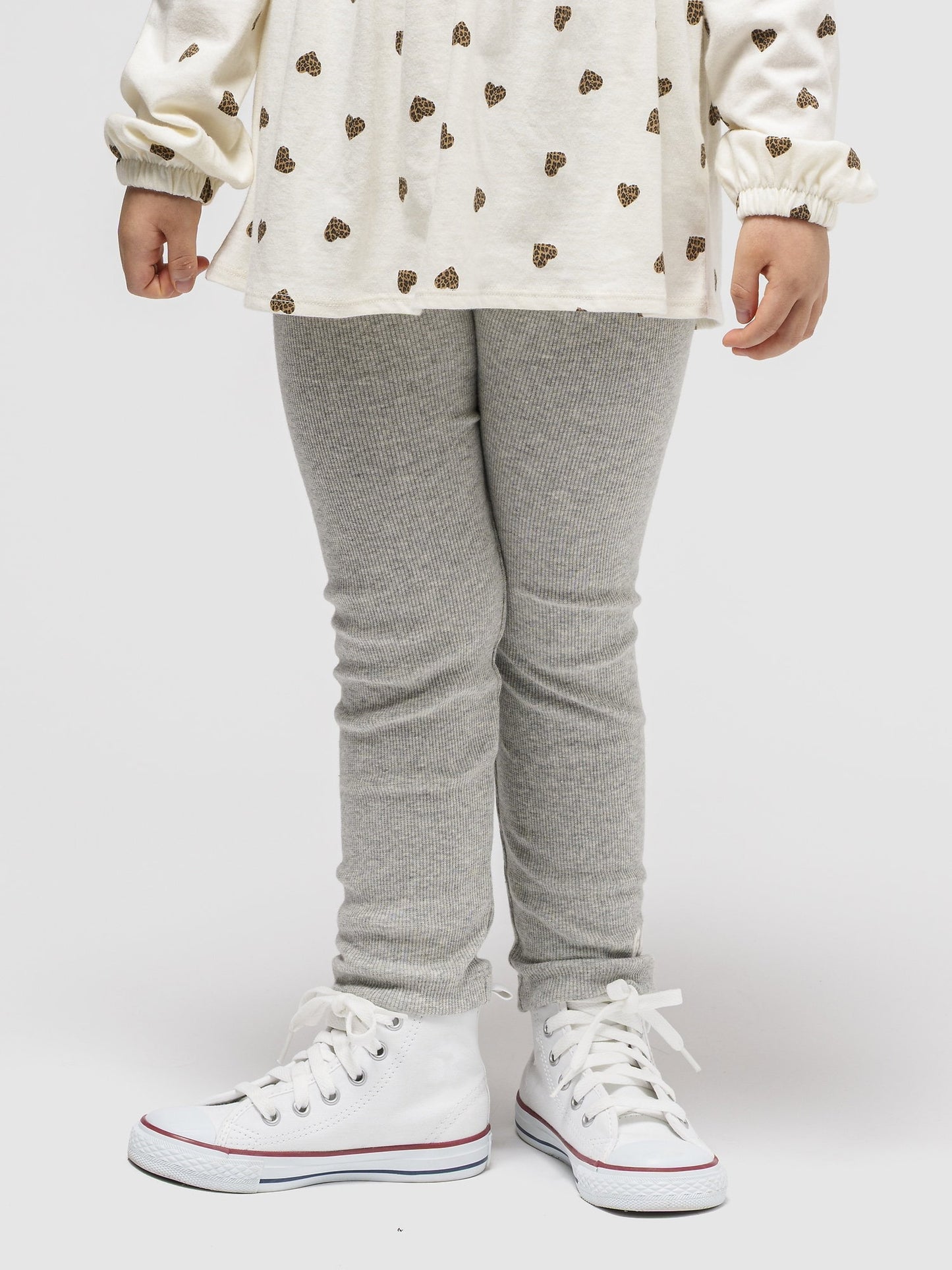 Gri Mix & Match Fitilli Tayt