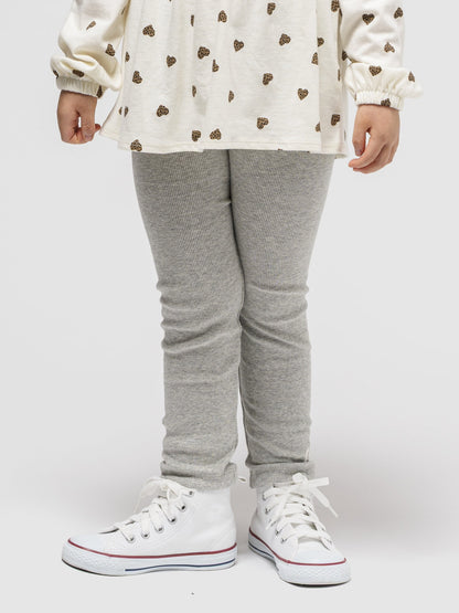 Gri Mix & Match Fitilli Tayt