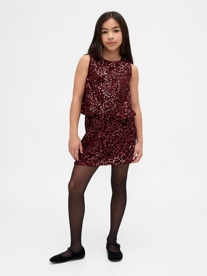 Bordo Payet Mini Etek